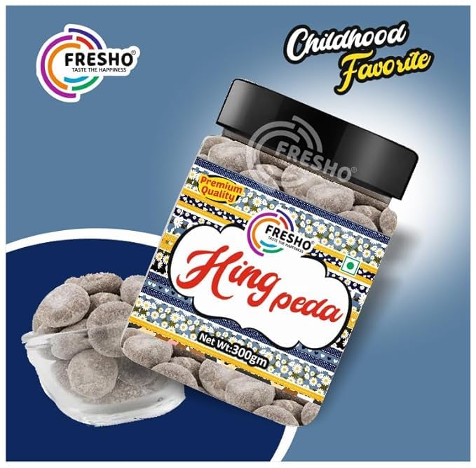 FRESHO Hing Peda (Pachak Hing Peda Churan Mukhwas) - Good for Digestion, 300g