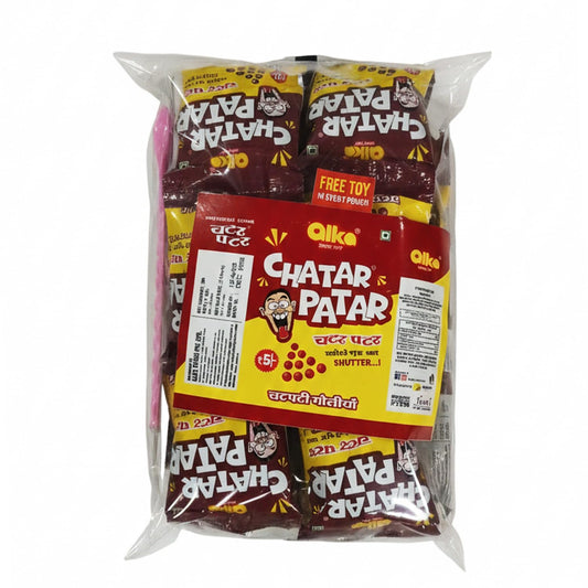 Chaskola chatpati Khatti Meethi Goli - 20 Pouches | Sweet & Sour Candy | Ideal for School, Travel & Gifting pack of-2 (CHASKOLA_PACK_OF_2)