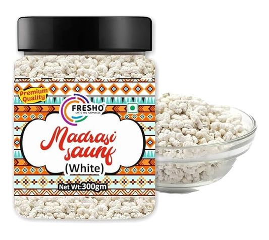 FRESHO WHITE SAUNF Madrasi Saunf (300 gm)
