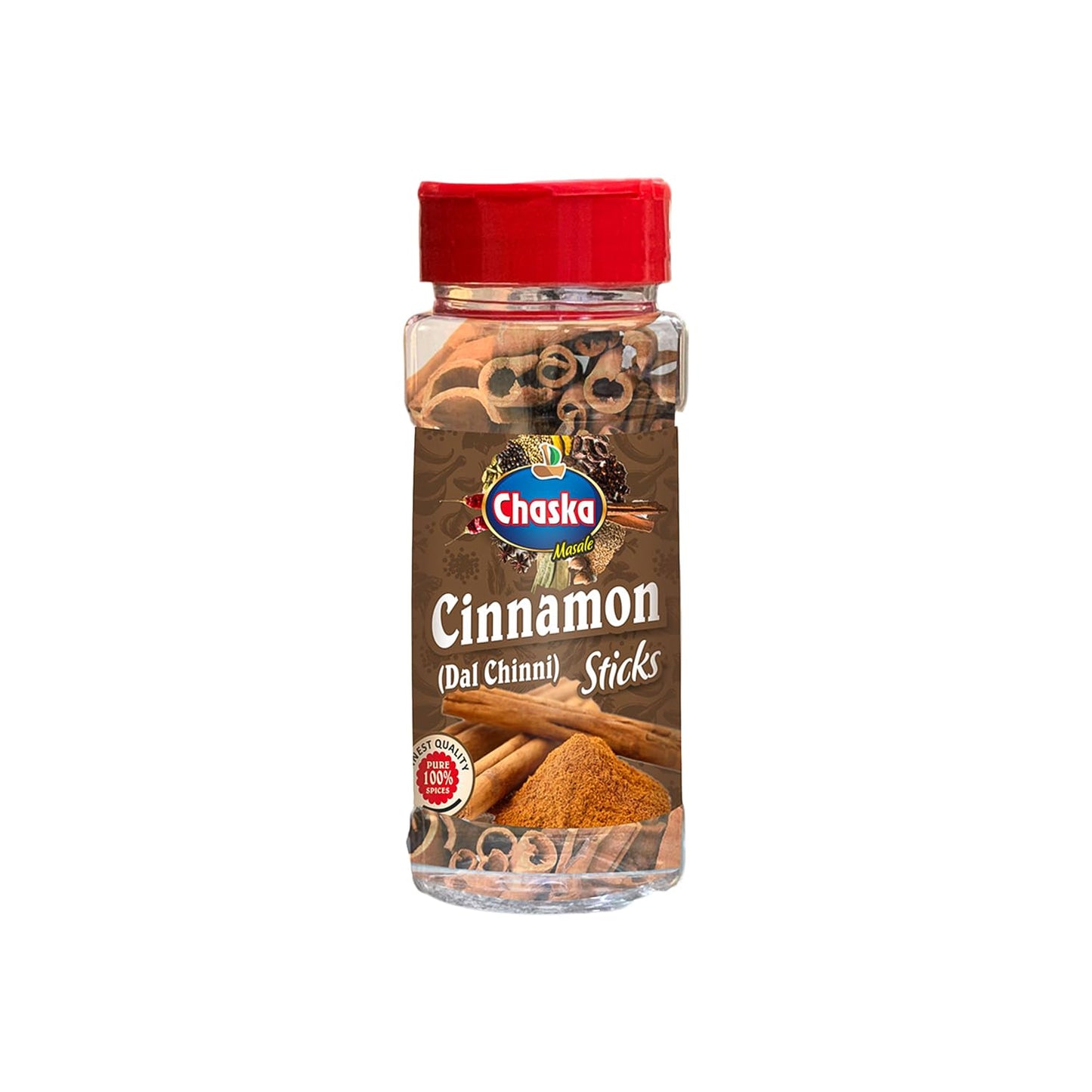 Chaska Masale Cinnamon Sticks Original 100gm | SriLankan Dalchini Cinnamon Stick | World's Finest Ceylon Cinnamon Quills | Genuine Source Certified