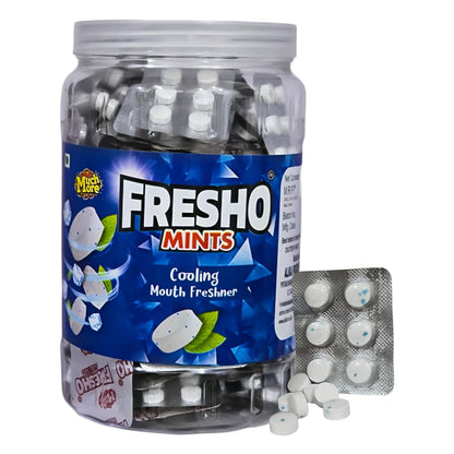 FRESHO Mints Coolmint Fresh Mouth Freshener | Long-Lasting Cool Mint Flavour | Instant Mouth Refreshing Strips | Pocket-Friendly & Travel-Friendly Pack (100 Strips)
