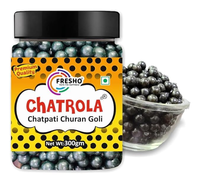 FRESHO Chatrola chatpati churan goli Sweet and sour Mouth Freshener (300 g) amchoor Candy