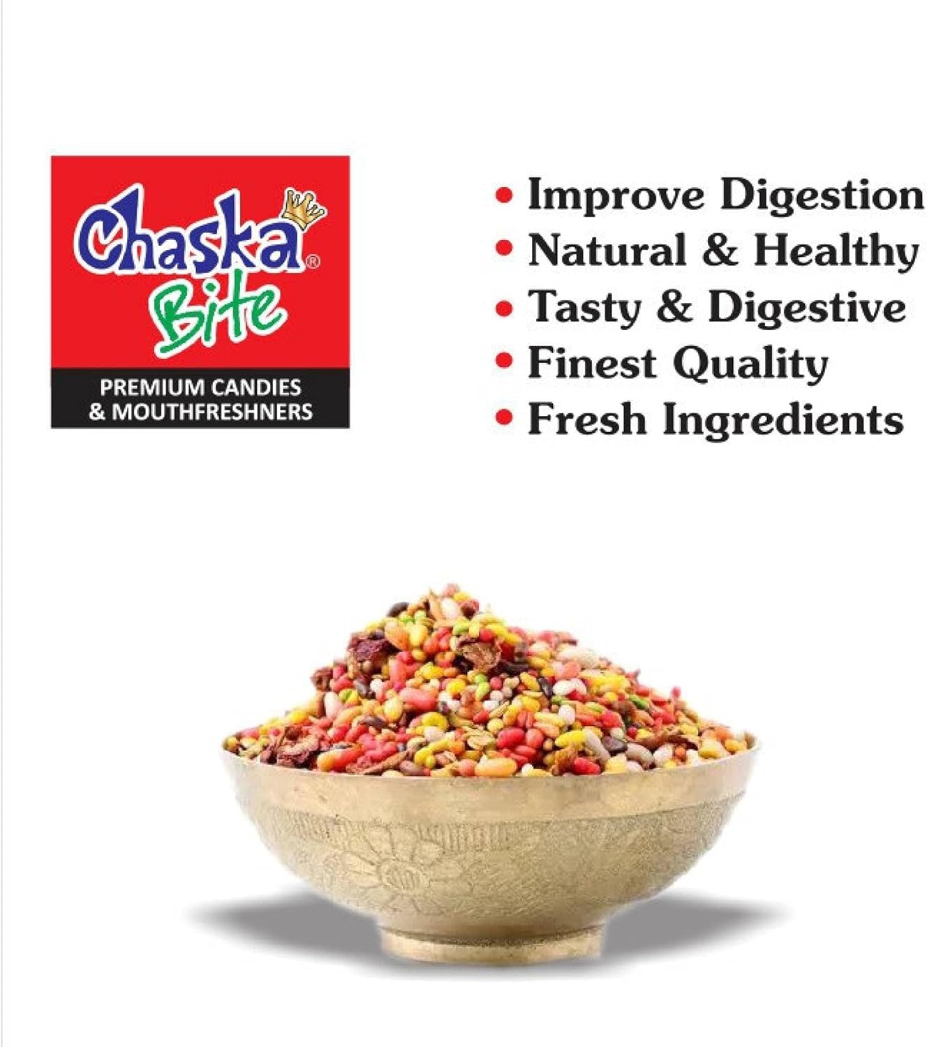 CHASKA BITE HUM DUM BOTTLE PACK (250 GM) MOUTH FRESHNER Mouth Freshener (1 pieces)