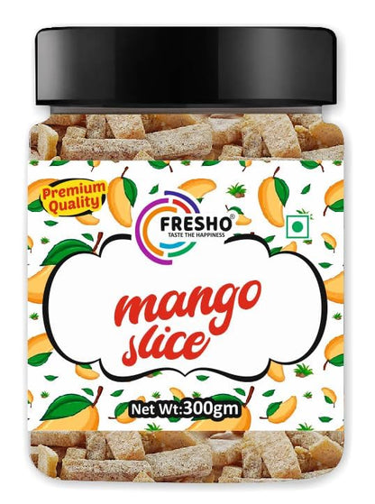 FRESHO Mango Slice (Pachak Khatta Meetha Aam Papad Churan) Fresh, 300 Gram