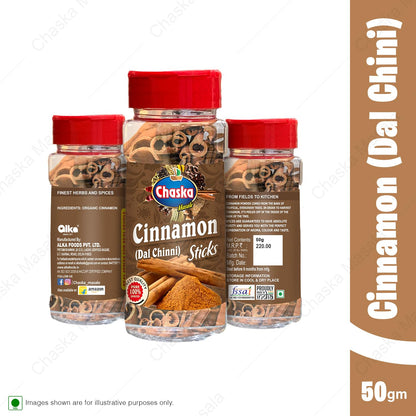 Chaska Masale Cinnamon Sticks Original 100gm | SriLankan Dalchini Cinnamon Stick | World's Finest Ceylon Cinnamon Quills | Genuine Source Certified
