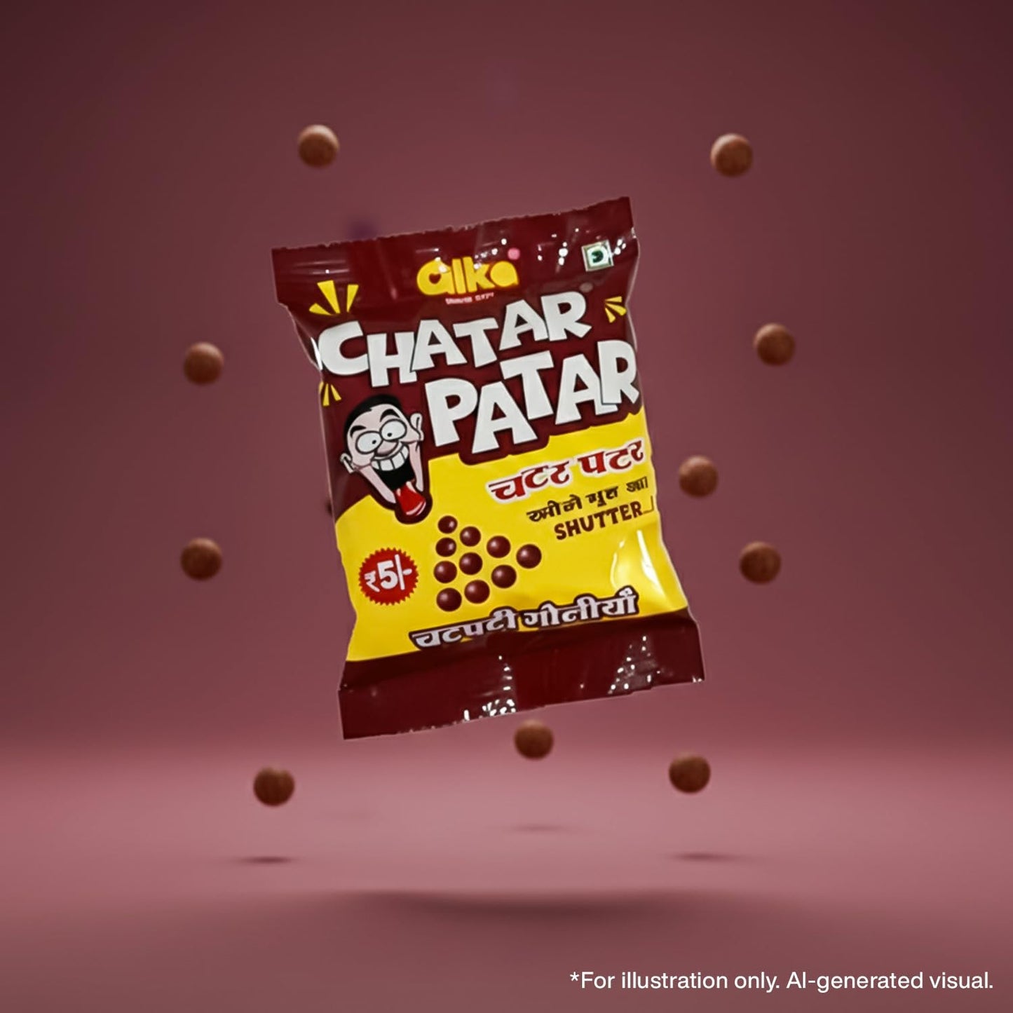 Chaskola chatpati Khatti Meethi Goli - 20 Pouches | Sweet & Sour Candy | Ideal for School, Travel & Gifting pack of-2 (CHASKOLA_PACK_OF_2)