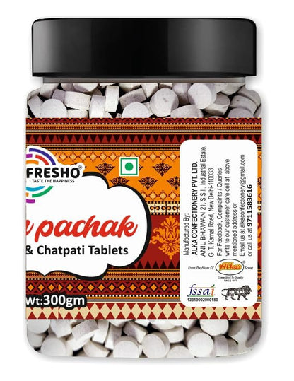Fresho Aam Pachak Khatti Mithi Tasty Digestive Tablet/Candy/Toffee Aam Candy 300gm MANGO Toffee (300 g)
