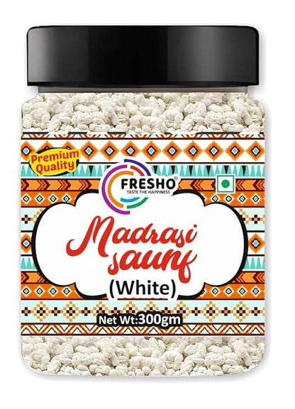 FRESHO WHITE SAUNF Madrasi Saunf (300 gm)