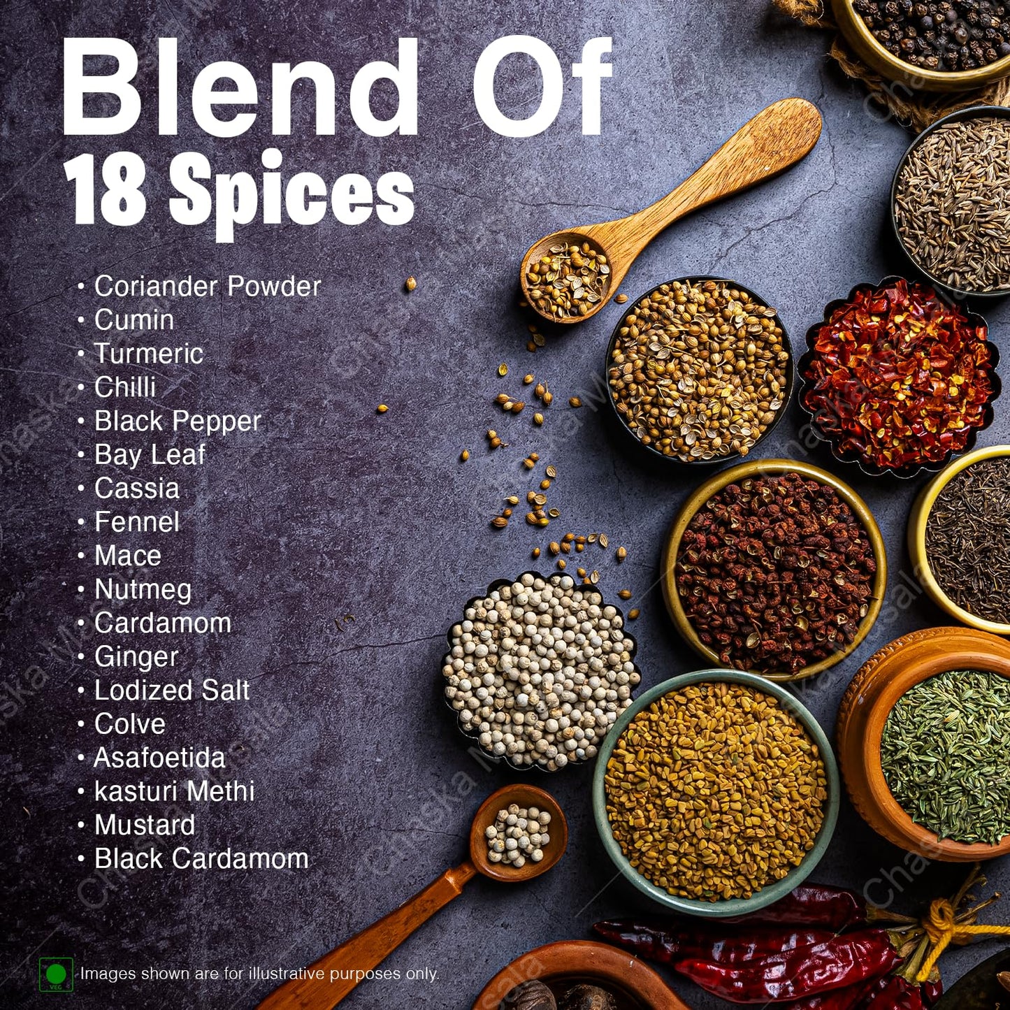 Kitchen King Masala Powder | 100g Pack | Premium Spice Blend for Rich Taste & Aroma | Ideal for Curries & Indian Dish