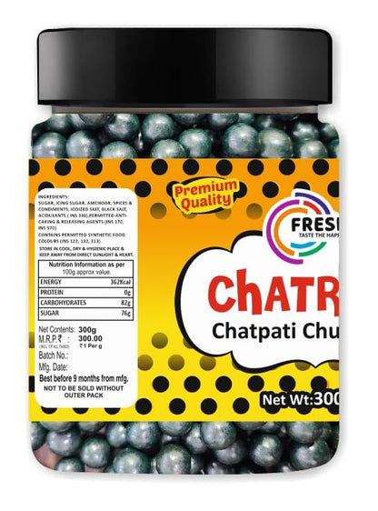 FRESHO Chatrola chatpati churan goli Sweet and sour Mouth Freshener (300 g) amchoor Candy