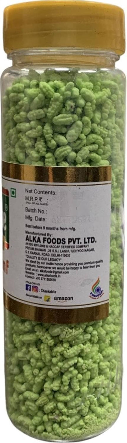 CHASKA BITE |Madrasi Saunf|Peppermint Mukhwas|Mouth Freshner|(White 100g and Green 100g Madrasi Saunf)Pure and Premium Mukhwas| Thandai Mint Saunf Fennel Seeds|Good for Bad Breath , Good for Digestion,After Meal and Drink Paan Flavour