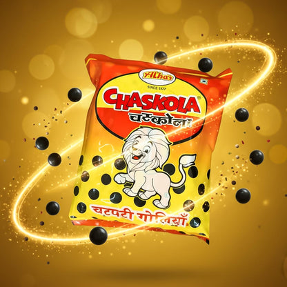 Chaskola chatpati Khatti Meethi Goli - 20 Pouches | Sweet & Sour Candy | Ideal for School, Travel & Gifting pack of-2 (CHASKOLA_PACK_OF_2)