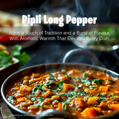 Chaska masale Long Pepper 50 Gr - Pipal badi - Pippali - Pipali - Peepali - Pimpali - Pippilli - Pippalu - Hippali - Piper Longum
