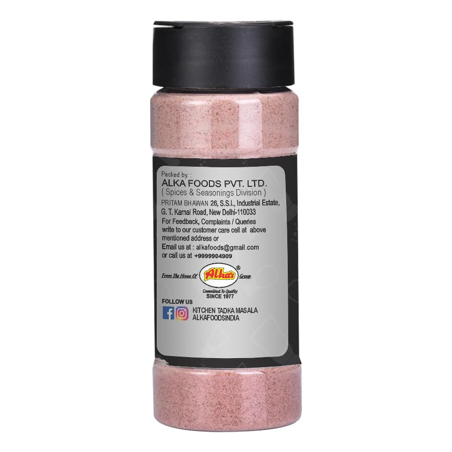 CHASKA Black Salt 100 Gram | Goodness of Minerals, Burst of Flavours | Use for Raita, Chaats and Salads