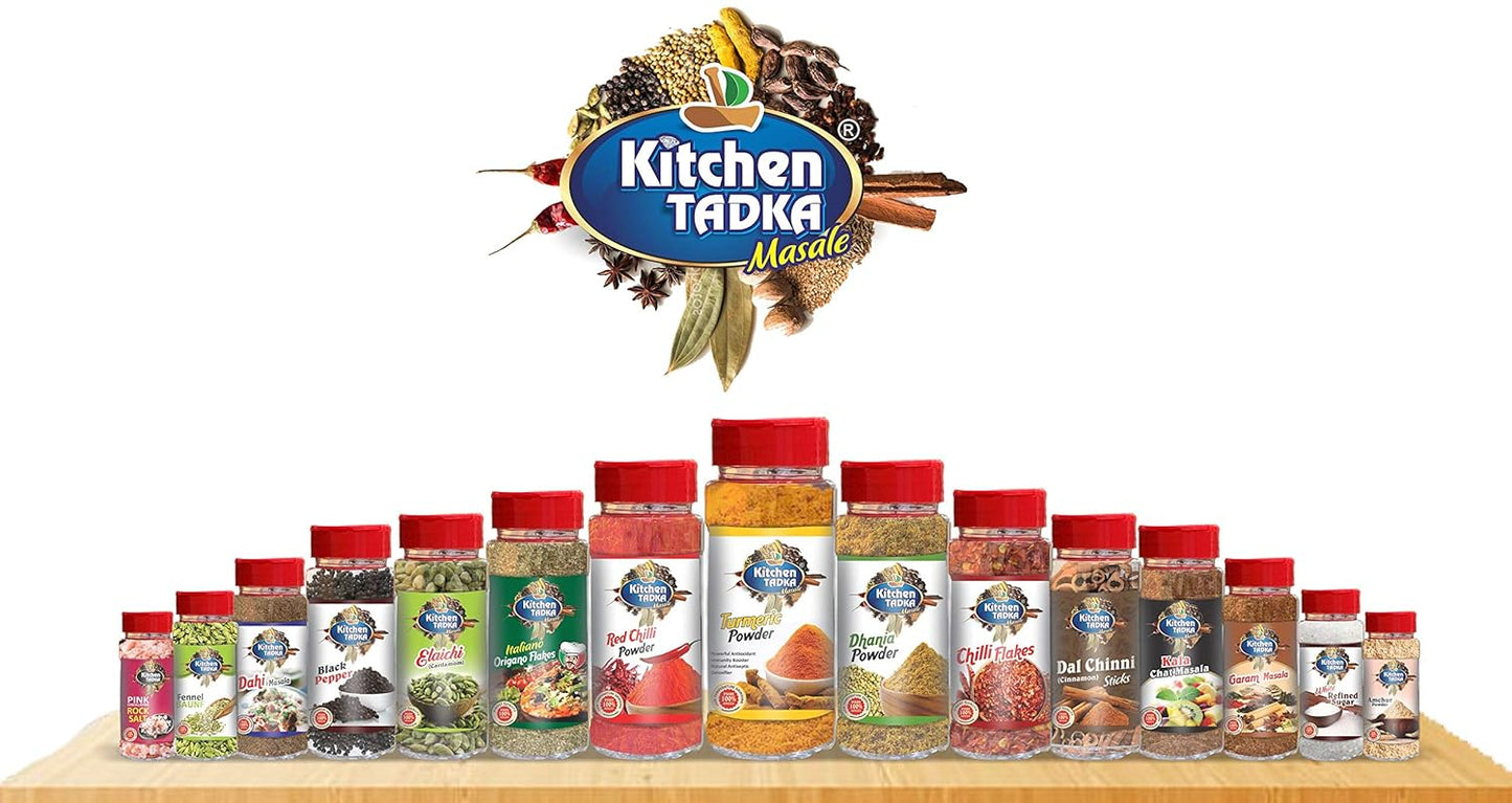 ALKAS Kitchen Tadka|Italian|Pizza|Pasta|Seasoning|Powder|Herbs Mix|Dispenser Pack Bottle|100Gm