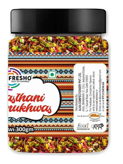 FRESHO Rajasthani Mukhwas, Traditional Mouth Freshener Mukhwas Mix (300 g)