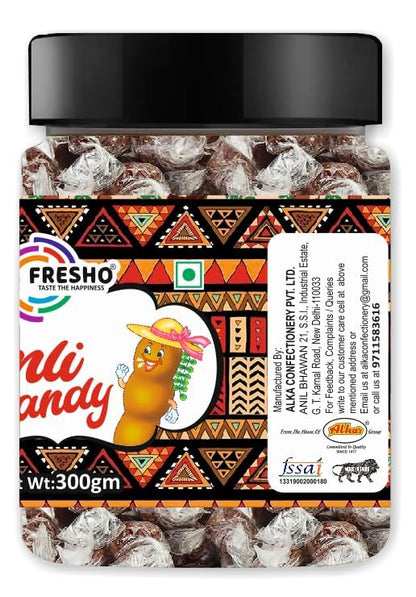 FRESHO Imli Candy (Khatti, Methi Imli Tamarind Twist Candy), 300g (Jar)