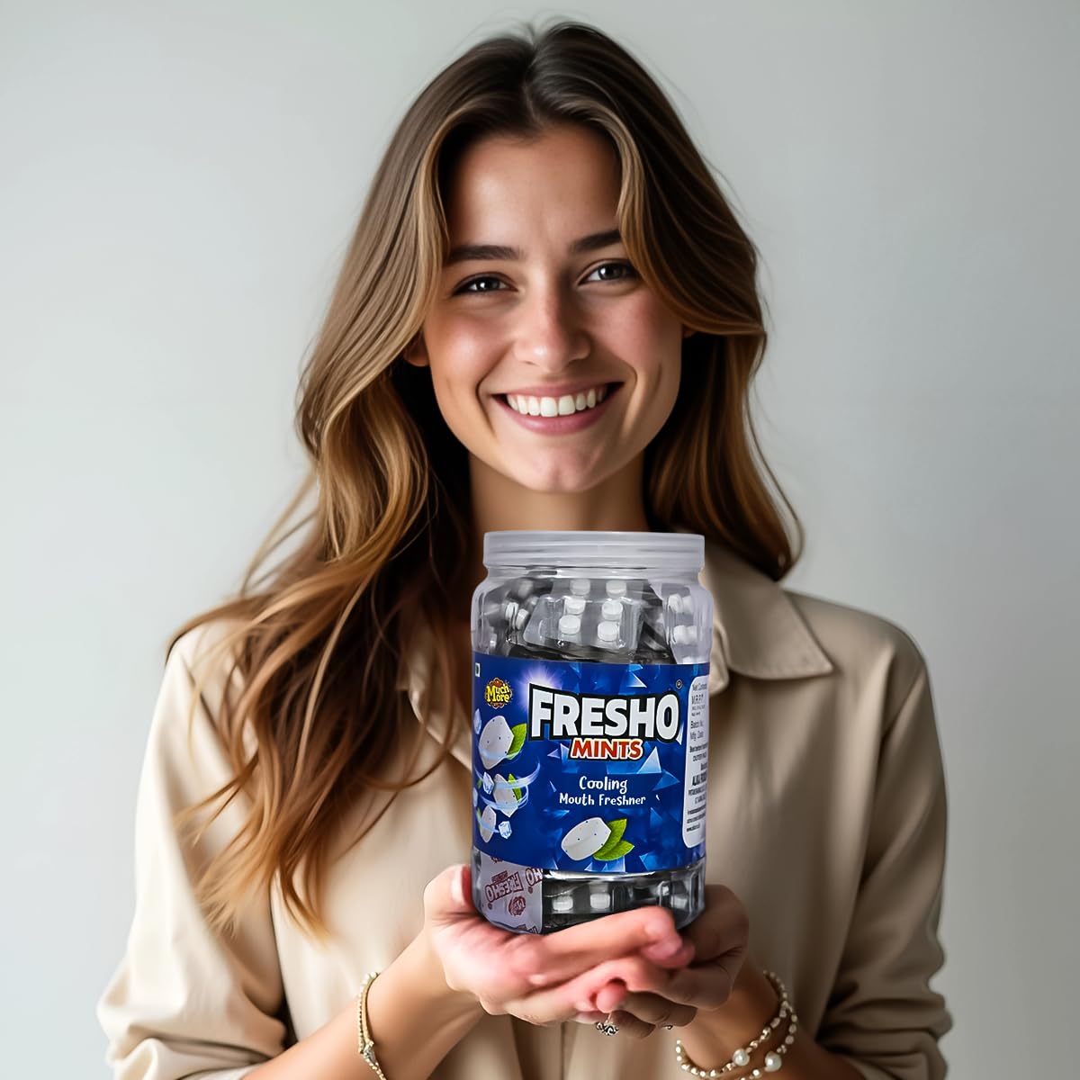 FRESHO Mints Coolmint Fresh Mouth Freshener | Long-Lasting Cool Mint Flavour | Instant Mouth Refreshing Strips | Pocket-Friendly & Travel-Friendly Pack (100 Strips)