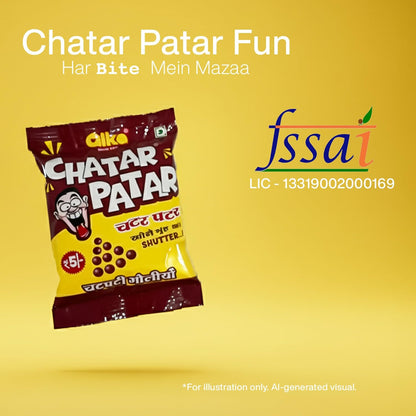 Chaskola chatpati Khatti Meethi Goli - 20 Pouches | Sweet & Sour Candy | Ideal for School, Travel & Gifting pack of-2 (CHASKOLA_PACK_OF_2)