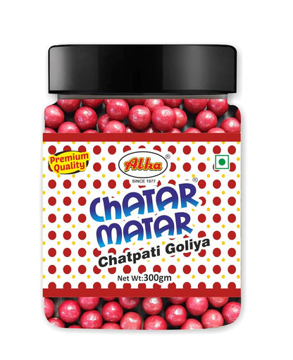 CHATAR MATAR Tasty Chatpati Goli | Churan Goli |Khatta Meetha swaad | Tasty & Digestive | Candy | 300 gm
