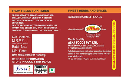 Kitchen Tadka-|Italian|Oregano|Chilli Flakes|Pizza|Pasta|Seasoning|Powder|Herbs Mix|Combo Pack of 3|Dispenser pack Bottle|100gm Each