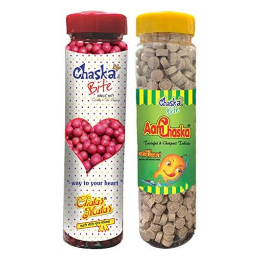 ALKAS Chaska Bite Duo – Tangy Aam Chaska & Sweet Chatpata Candy Combo