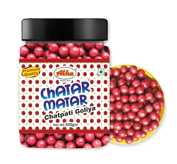 CHATAR MATAR Tasty Chatpati Goli | Churan Goli |Khatta Meetha swaad | Tasty & Digestive | Candy | 300 gm