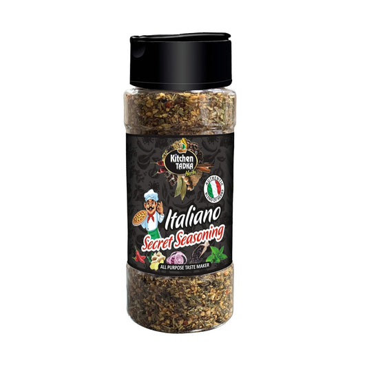 ALKAS Kitchen Tadka|Italian|Pizza|Pasta|Seasoning|Powder|Herbs Mix|Dispenser Pack Bottle|100Gm